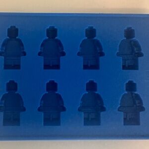 Lego Blue Cake Toppers Mold